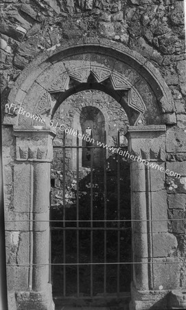 OLD CHURCH DECORATED DOORWAY